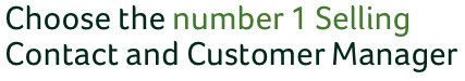 Choose the number 1 selling contact and customer manager