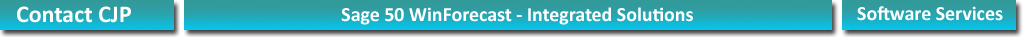 Sage 50 Winforecast integrated solutions